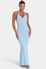 Ombralye Maxi Dress in Sky - Image 5
