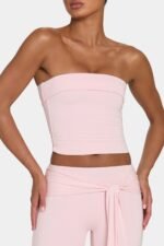 ButterCloud? Tube Top in Blush - Image 4