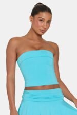 ButterCloud? Tube Top in Aqua - Image 5
