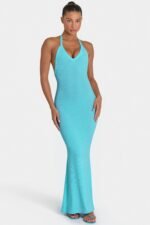 Ombralye Maxi Dress in Aqua