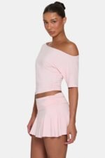 Ombralye Mini Skort in Blush - Image 3
