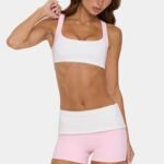 Soft Active Medium-Impact Sports Bra in Cotton Candy