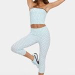 Soft Active Capri Leggings in Mint Chip