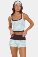 Soft Active Double-Layer Tank Top in Mint Chip - Image 5