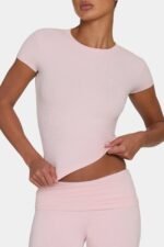 Ombralye T-Shirt in Blush - Image 4