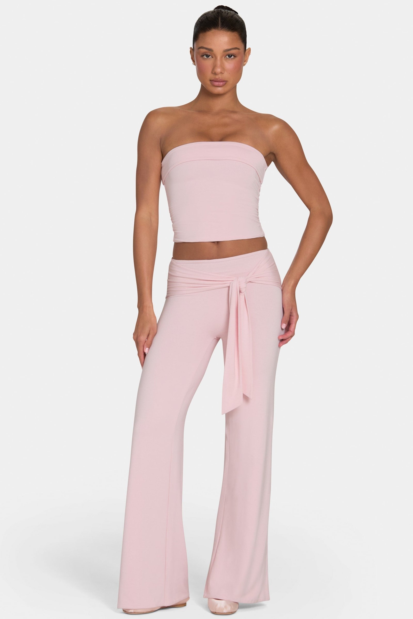 Ombralye--trouser-in-blush_BT16378__Blush_4 Ombralye Tie-Waist Wide-Leg Trousers in Blush - Image 1