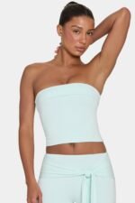 Ombralye Tube Top in Peppermint - Image 4