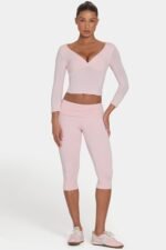 ButterCloud? Capri Leggings in Blush - Image 5