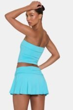 ButterCloud? Mini Skort in Aqua - Image 2