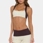 Soft Active Medium-Impact Sports Bra in Cookie Butter