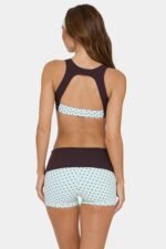 Soft Active Medium-Impact Sports Bra in Mint Chip - Image 3