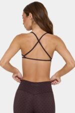 Soft Active Low-Impact Sports Bra in Cookie Butter - Image 2