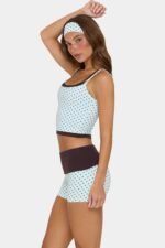 Soft Active Double-Layer Tank Top in Mint Chip - Image 4