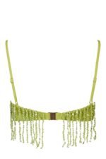 Fringed Bralette in Olive - Image 4