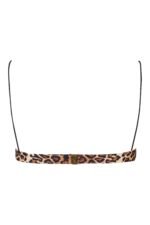 Bralette Bikini Top in Leopard Print - Image 4