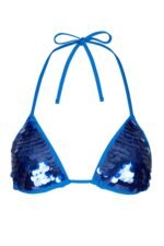 Triangle Bikini Top in Sapphire - Image 3