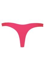 Thong Bikini Bottoms in Raspberry - Image 5