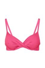 Underwired Bikini Top in Raspberry - Image 3