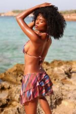 Sarong in Abstract Stripe - Image 2