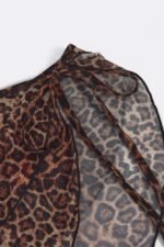 Sarong in Leopard Print - Image 2