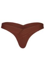 Cheeky Bikini Bottoms in Chocolate - Image 4