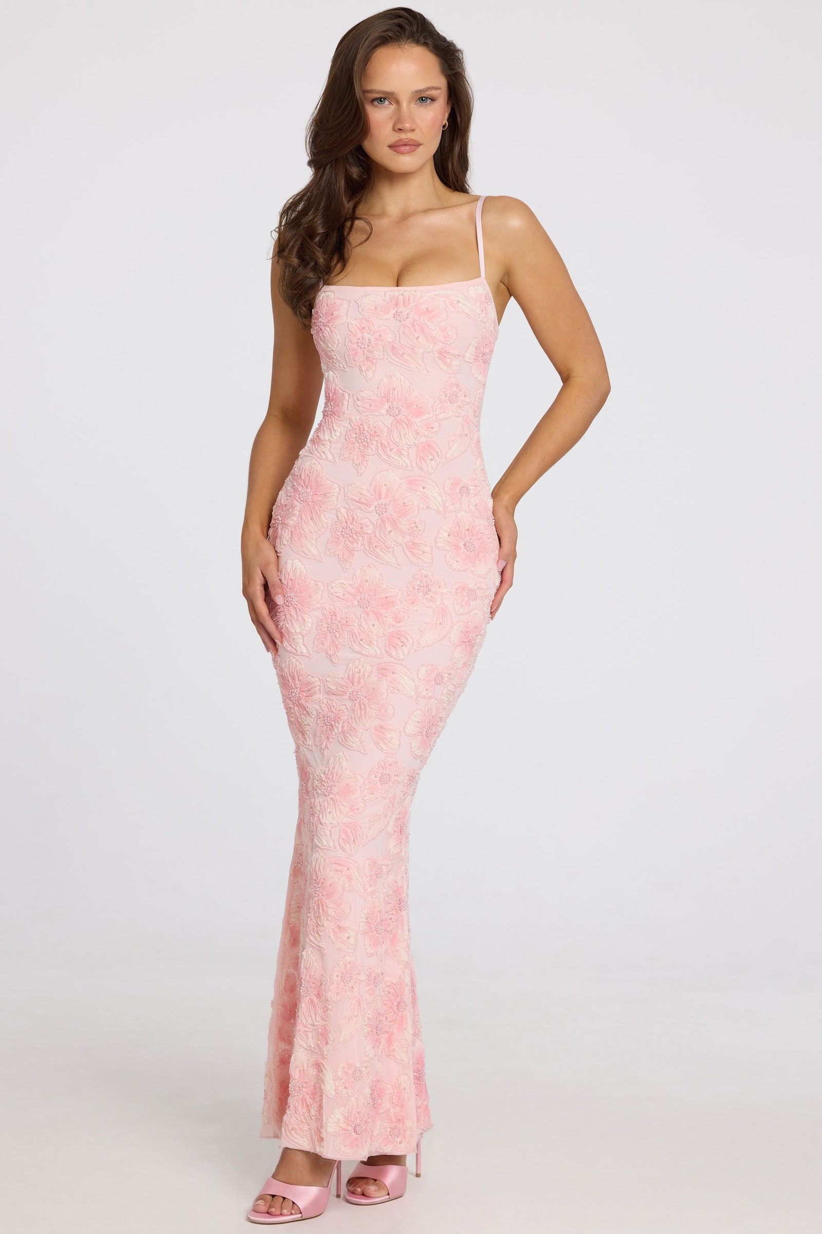 oh-polly-valora-embellished-square-neck-maxi-dress-in-soft-pink-ombre_14453CValoraSoftPinkOmbre_2 Embellished Square-Neck Maxi Dress in Soft Pink Ombre - Image 1